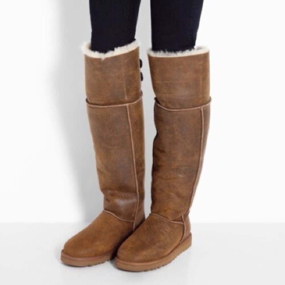 UGG Over The Knee Boots Rare UGG Boots Thigh High Boots Size 6 Brand New